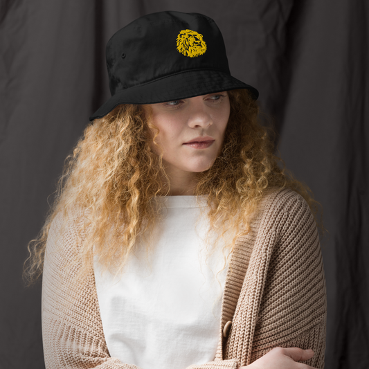 KILO BOB KILOSTAR™ — Bob noir streetwear unisexe, vue face angle 2