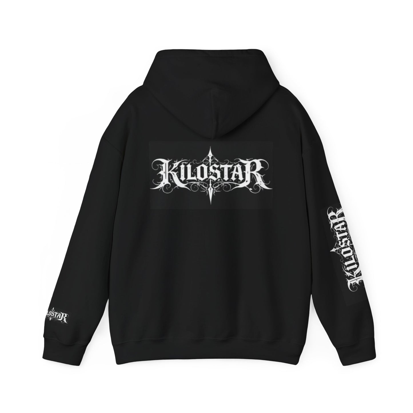 KILOSTAR HOODIE DARK™ — Noir Dos | Sweat à Capuche Premium Streetwear
