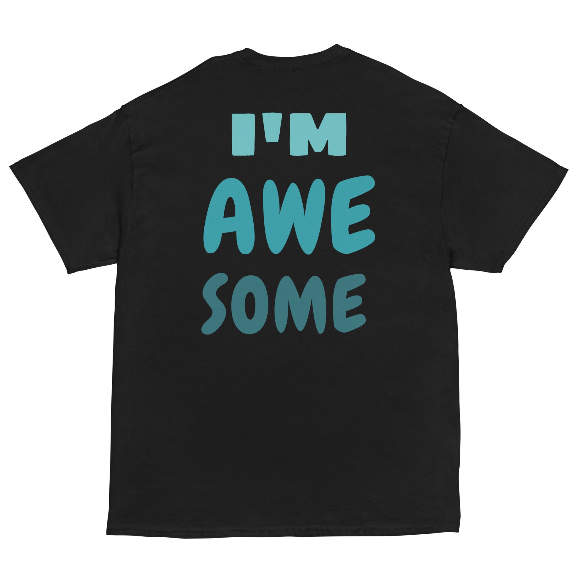 KILO-T AWESOME KILOSTAR™ — Noir Dos | T-shirt Coton Premium Unisexe