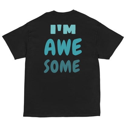 KILO-T AWESOME KILOSTAR™ — Noir Dos | T-shirt Coton Premium Unisexe