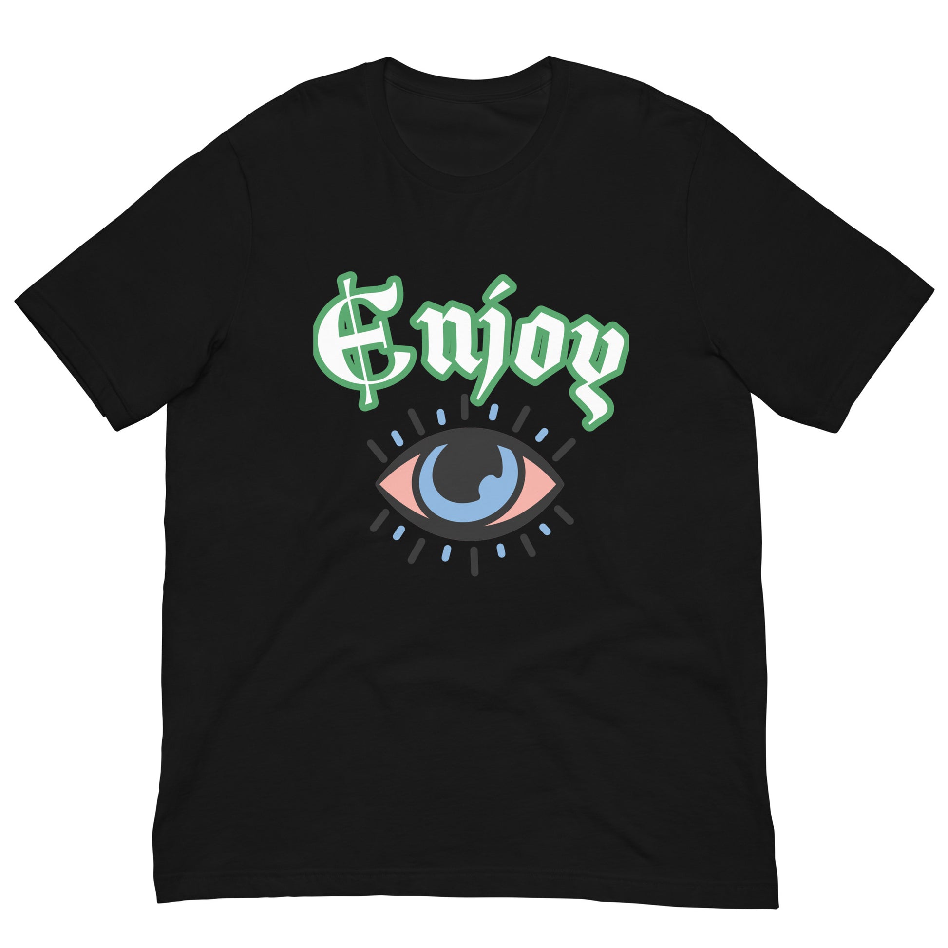 KILO-T ENJOY KILOSTAR™ — T-shirt éco-responsable noir, vue face