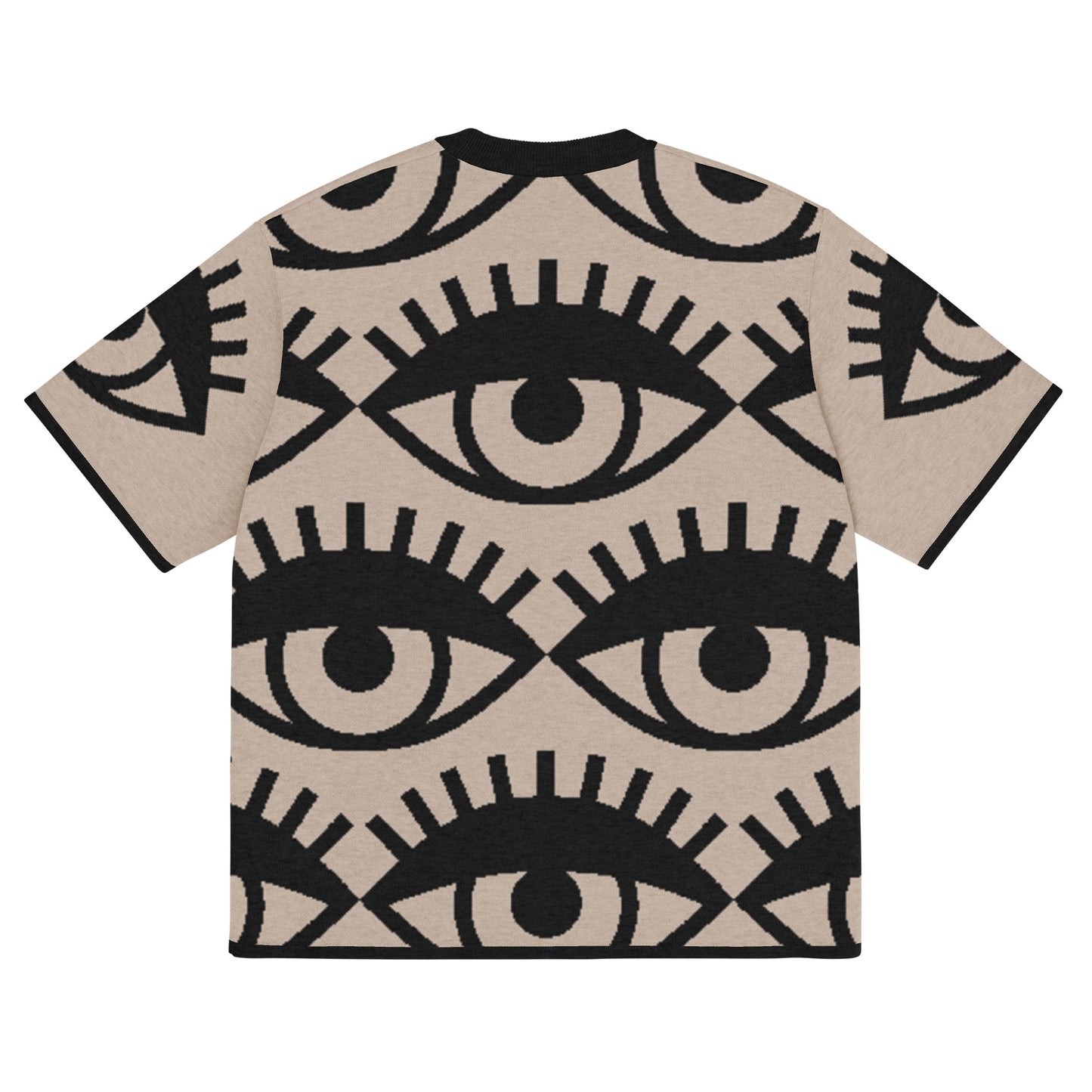 KILO-T EYES EN MAILLE KILOSTAR™ — Jacquard Dos | T-shirt Jacquard Premium Streetwear
