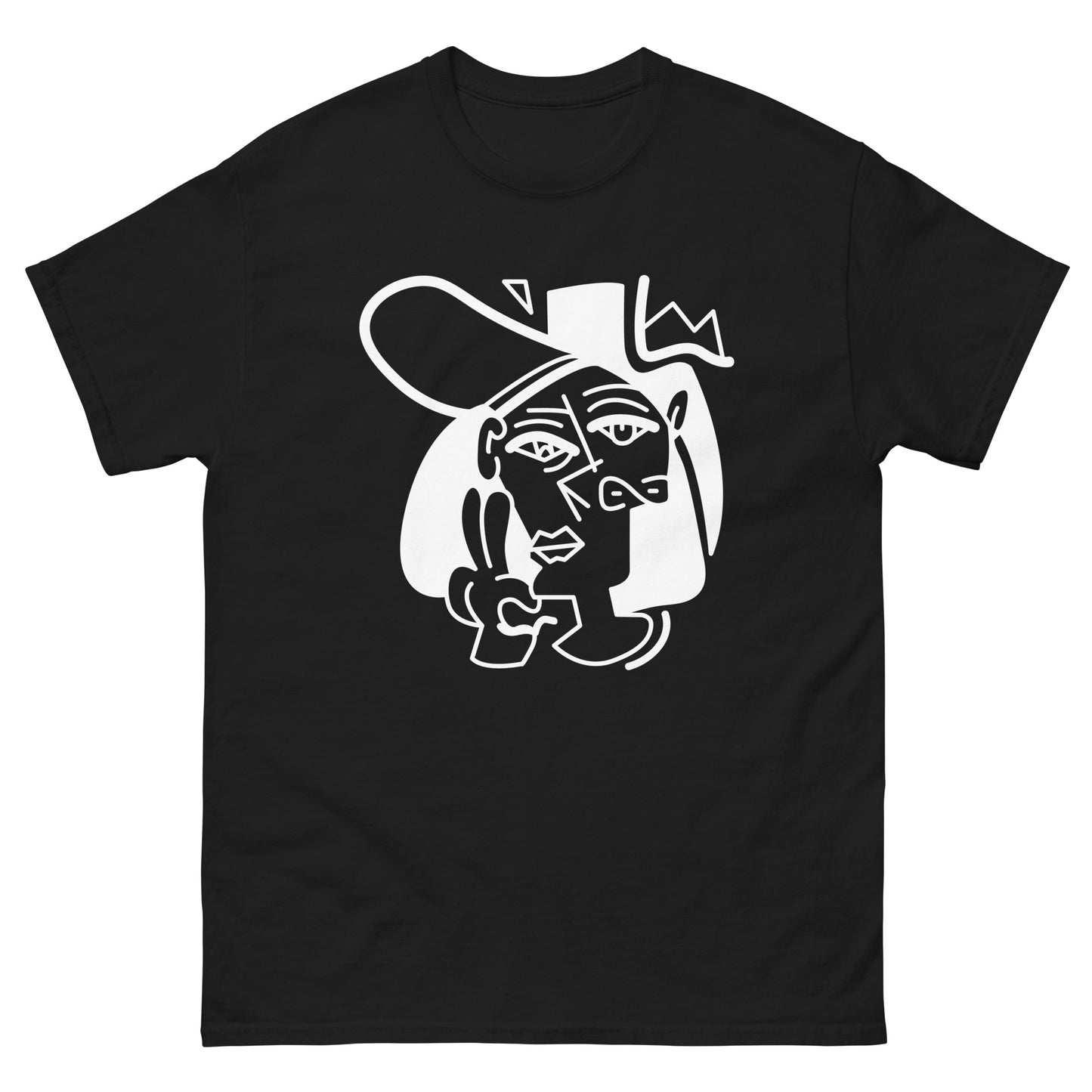 KILO-T WORK OF ART KILOSTAR™ — Noir Face | T-shirt Premium Streetwear Unisexe
