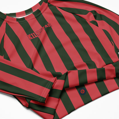 CROP TOP MILANO KILOSTAR™ — Détail Matière | Crop Top Manches Longues Streetwear
