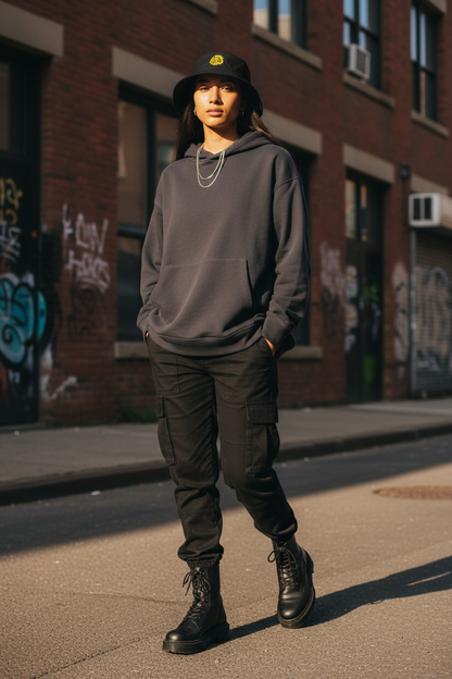 Bob Streetwear KILOSTAR — Editorial Femme Naturel
