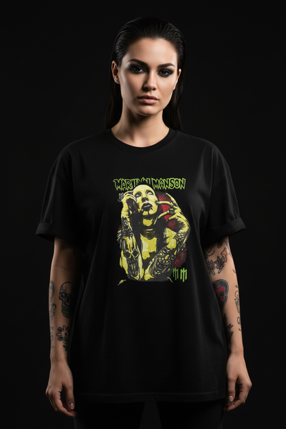 KILO-T MARYLIN KILOSTAR™ — Close-up print Marilyn | T-shirt Oversize Premium