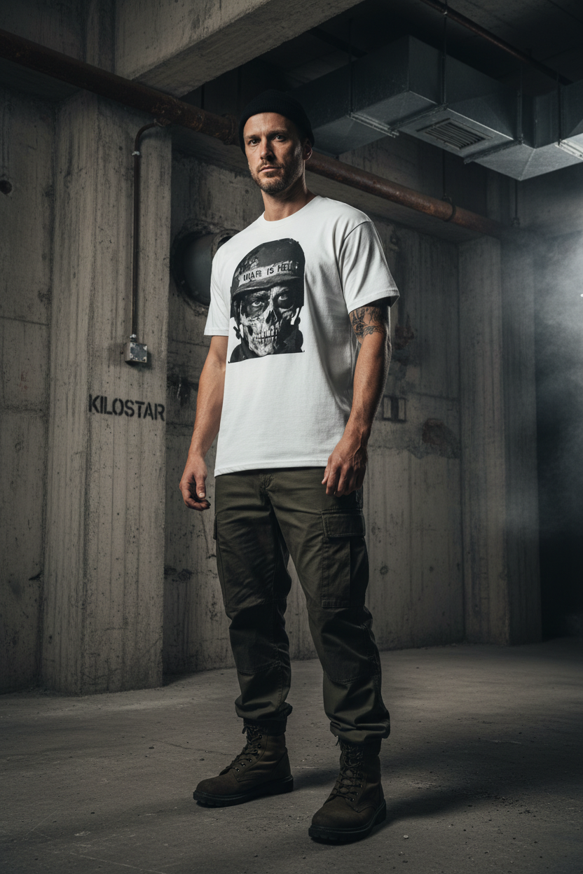 KILO-T SOLDIER KILOSTAR™ — Lifestyle industriel urbain | T-shirt Streetwear Premium
