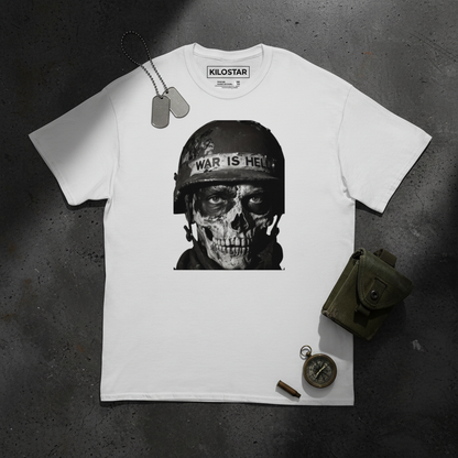 KILO-T SOLDIER KILOSTAR™ — Flat lay dog tags | T-shirt Streetwear Premium