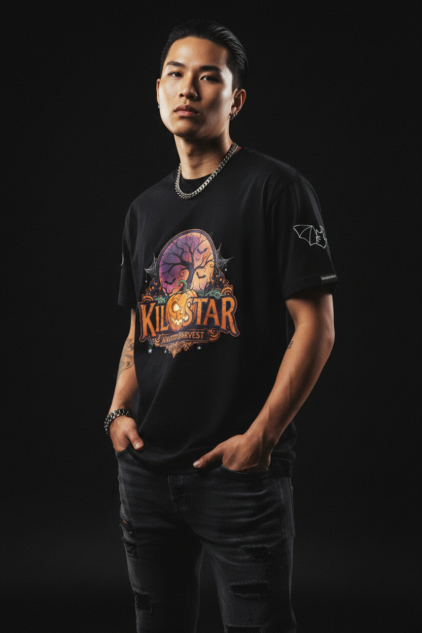Photo éditoriale T-shirt Halloween Édition Limitée KILOSTAR™
