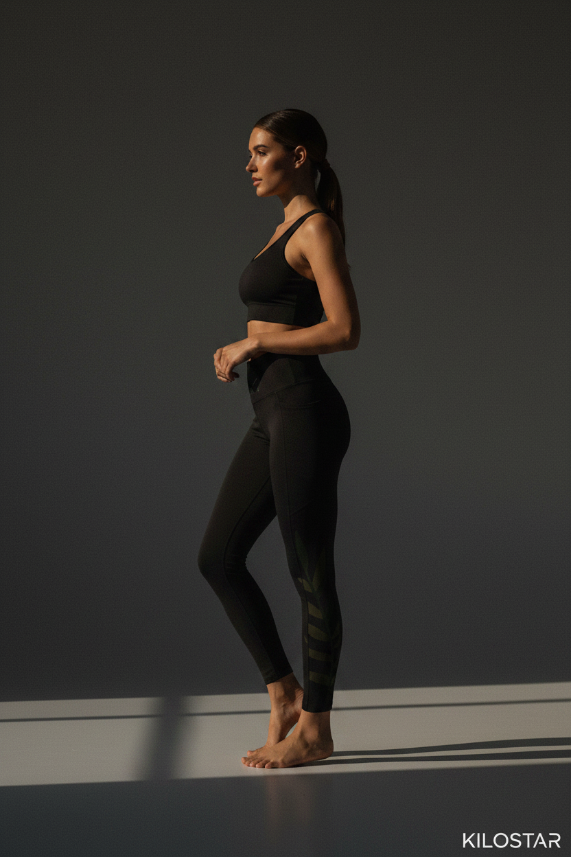 Photo éditoriale Leggings Taille Haute Essentiel KILOSTAR™ Kilo