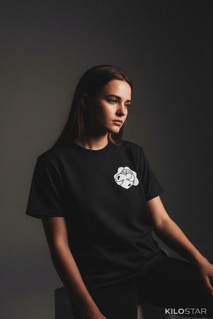 Photo éditoriale T-shirt Coton Premium Coupe Classique KILOSTAR™ Kanwa