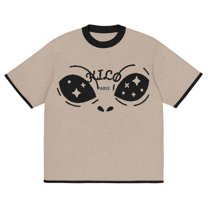 KILO-T OVNI EN MAILLE KILOSTAR™ — Jacquard Face | T-shirt Jacquard Premium Streetwear
