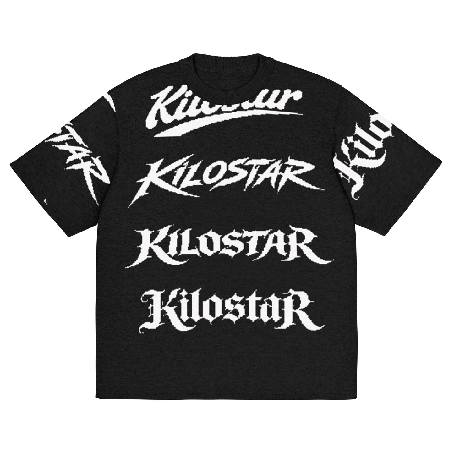 KILO-T DARKEUN KILOSTAR™ — Jacquard Face | T-shirt Jacquard Texturé Premium Streetwear