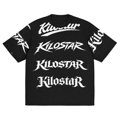 KILO-T DARKEUN KILOSTAR™ — Jacquard Face | T-shirt Jacquard Texturé Premium Streetwear