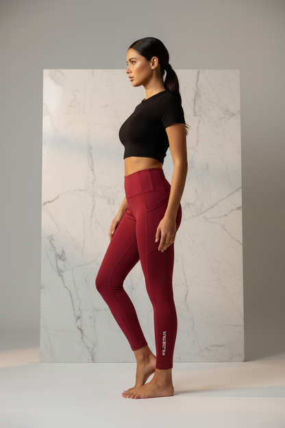 Leggings Red — Élégance Profil