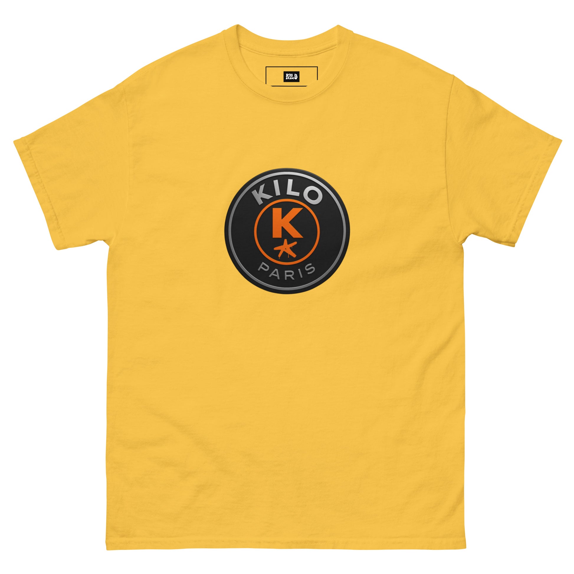 KILO-T GRANT KILOSTAR™ — Jaune Face | T-shirt Streetwear Intemporel Unisexe

