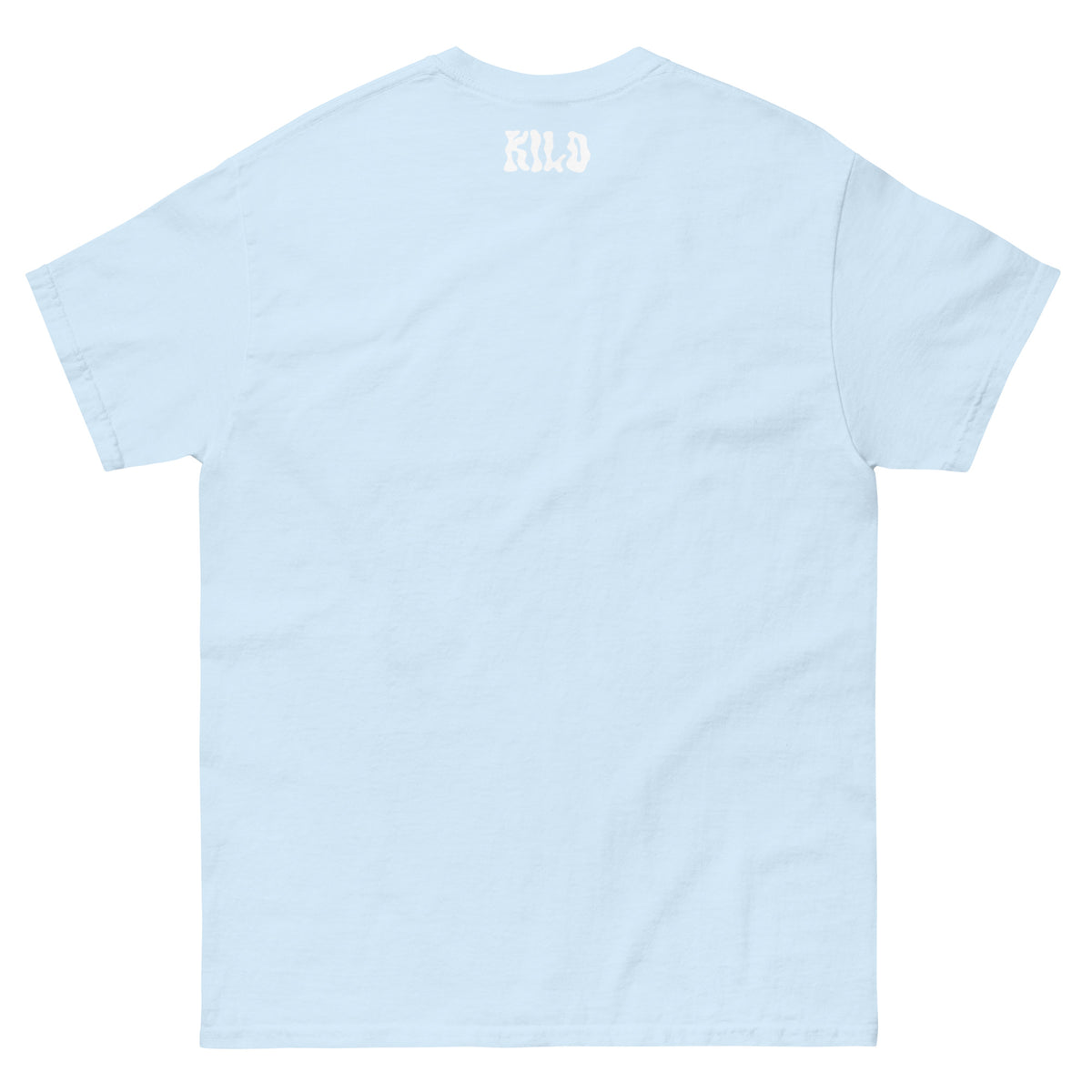 KILO-T KANWA KILOSTAR™ — Bleu Clair Dos | T-shirt Premium Streetwear
