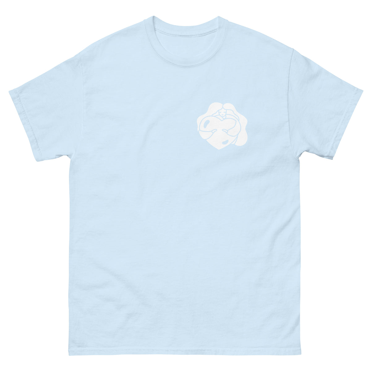 KILO-T KANWA KILOSTAR™ — Bleu Clair Face | T-shirt Premium Streetwear
