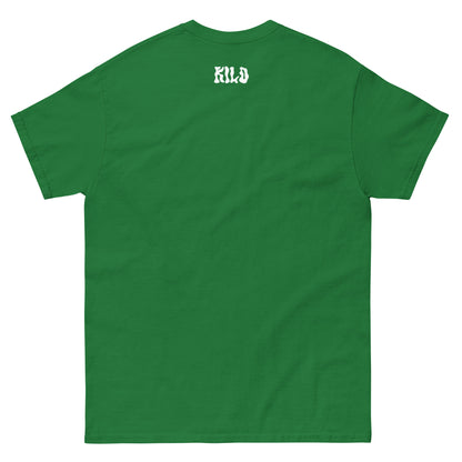 KILO-T ÉLÉPHANT KILOSTAR™ — T-shirt premium unisexe vert, vue dos