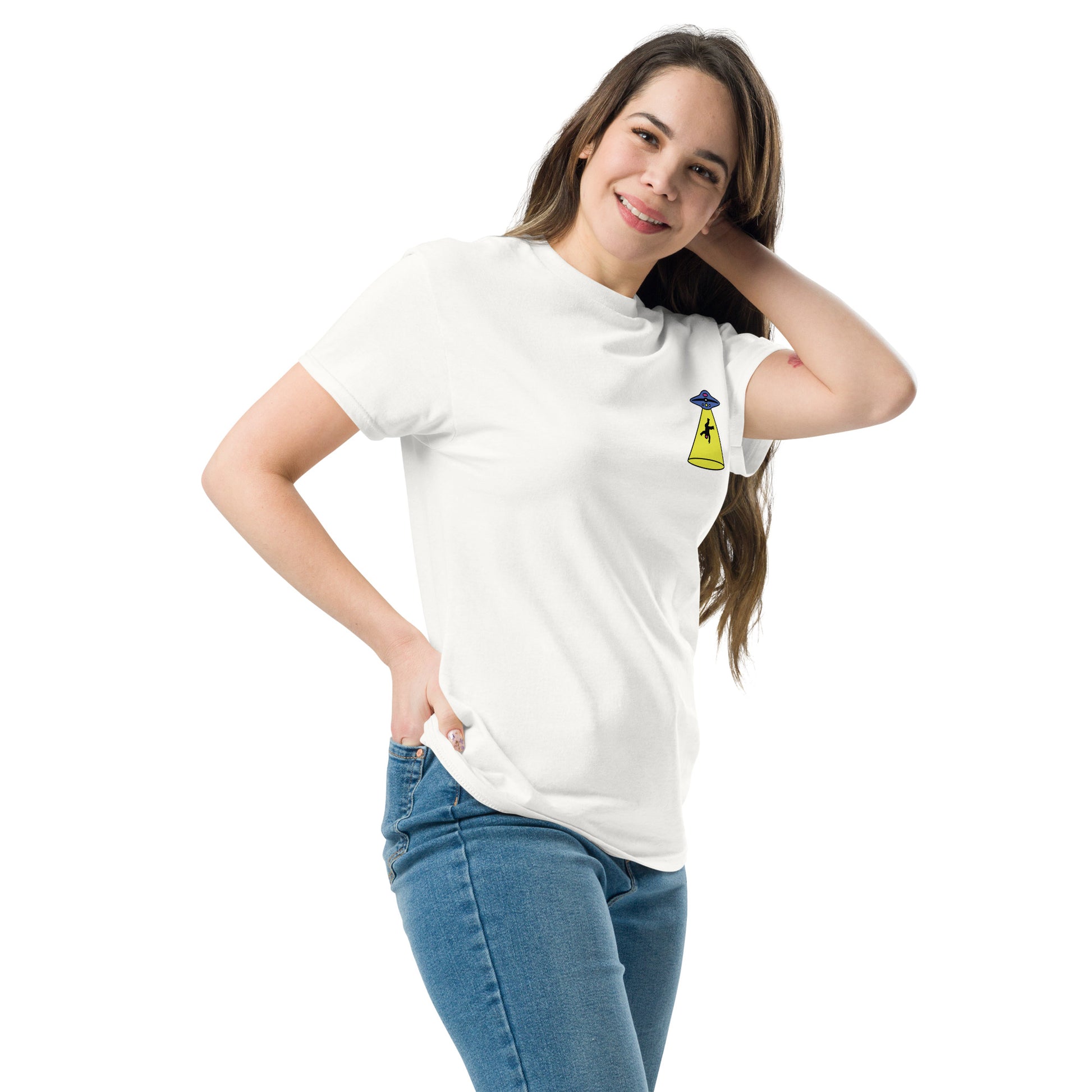 KILO-T ENLÈVEMENT KILOSTAR™ — Blanc Face Gauche Vue 2 | T-shirt Streetwear Audacieux
