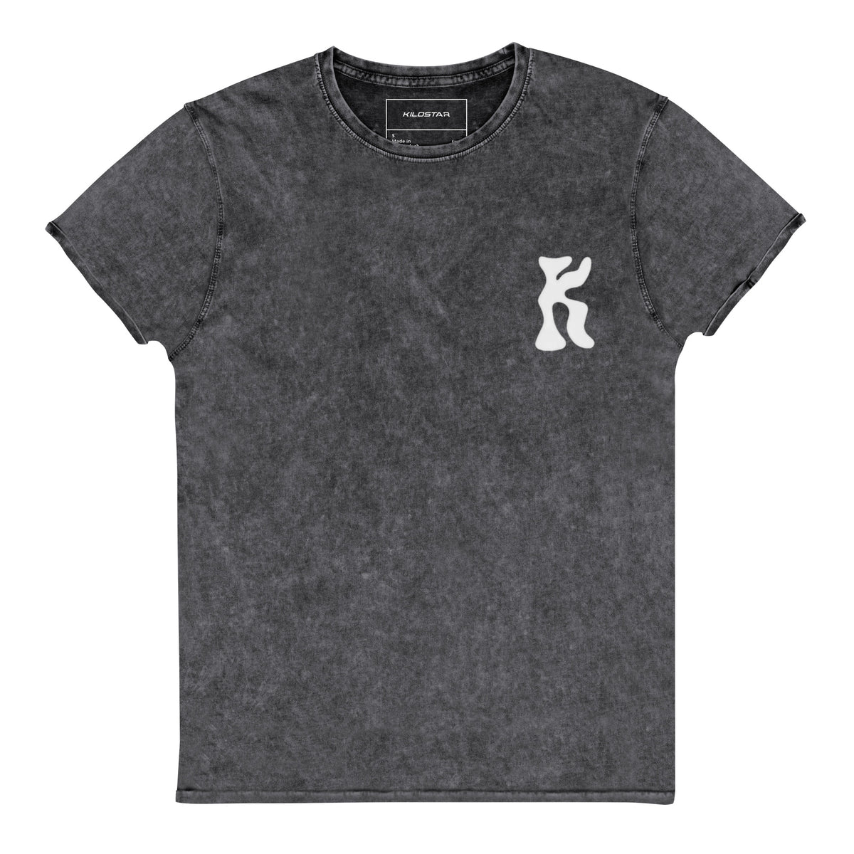 KILO-T VINTAGE KILOSTAR™ — Noir Face | T-shirt Coton Peigné Unisexe