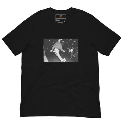 KILO-T OLDSCHOOL KILOSTAR™ — T-shirt retro streetwear noir, vue face