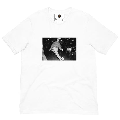 KILO-T OLDSCHOOL KILOSTAR™ — T-shirt retro streetwear blanc, vue face