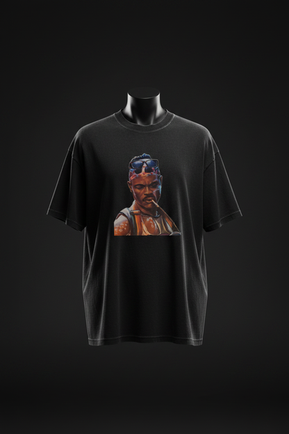 KILO-T ZANZIBAR KILOSTAR™ — Visuel Éditorial | T-shirt Oversize Unisexe Premium

