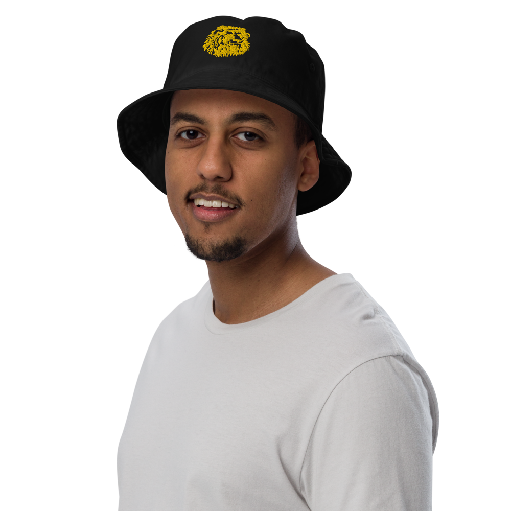 KILO BOB KILOSTAR™ — Bob bucket hat noir KILOSTAR, vue face angle 3