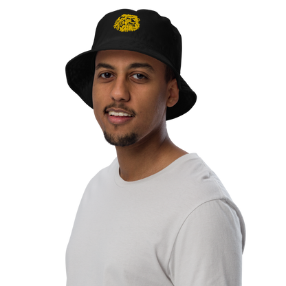 KILO BOB KILOSTAR™ — Bob bucket hat noir KILOSTAR, vue face angle 3